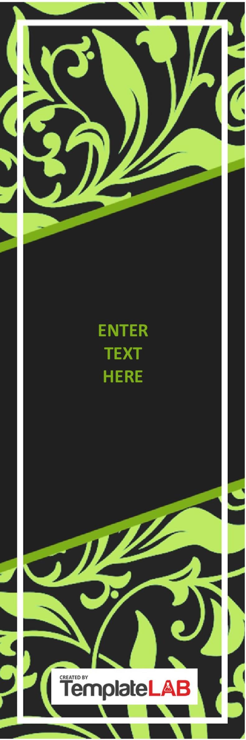31 Free Printable Bookmark Templates [Word, PDF]