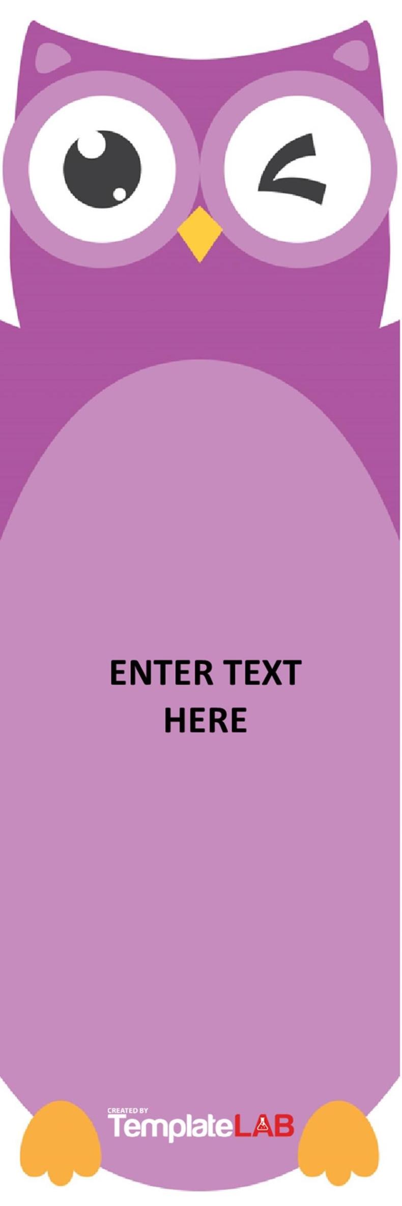 50 free printable bookmark templates templatelab