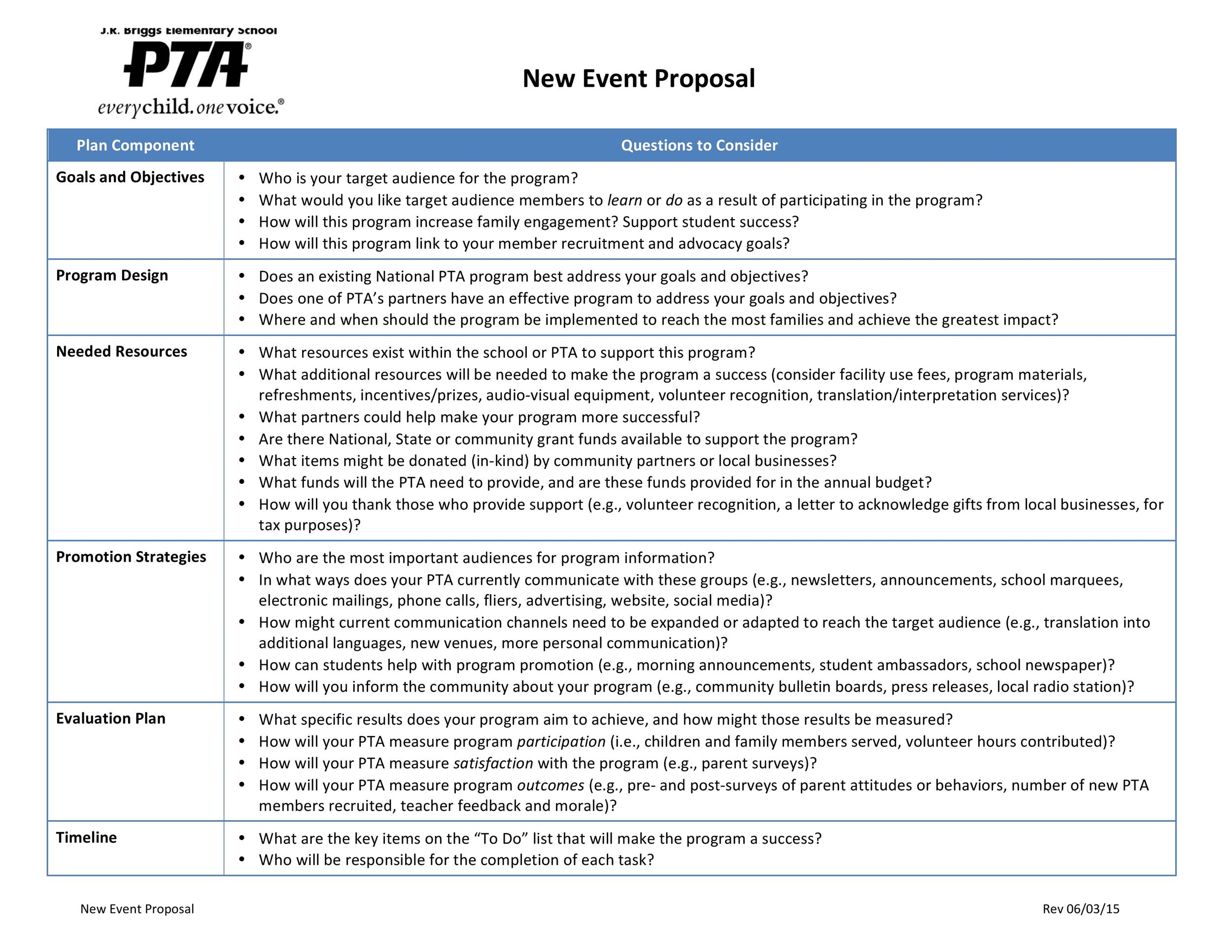 Conference Proposal Template