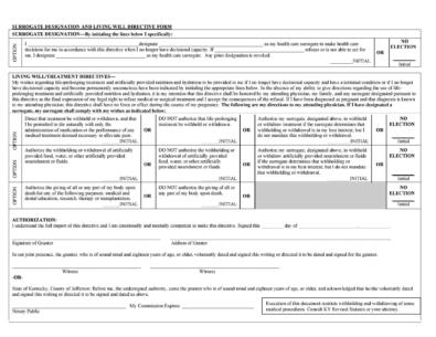 50 Free Living Will Templates &amp; Forms [Word] ᐅ TemplateLab