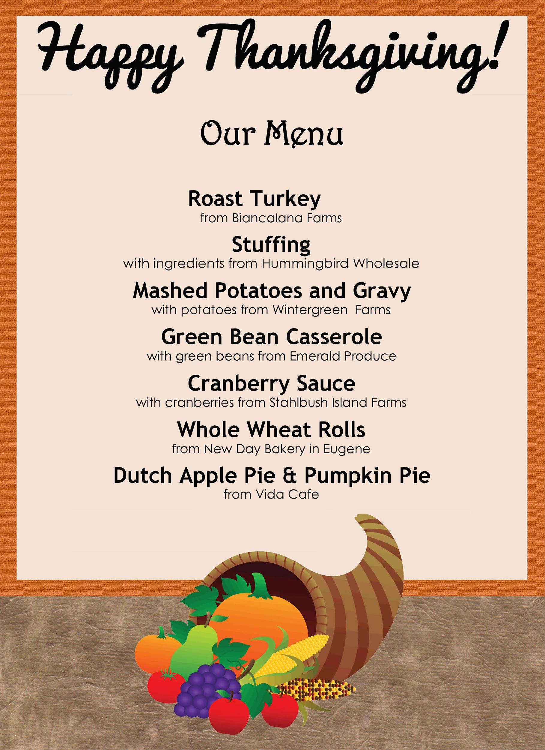 Thanksgiving Dinner Template Collection