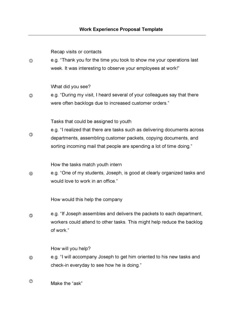 43 Best Job Proposal Templates (Free Download) ᐅ TemplateLab