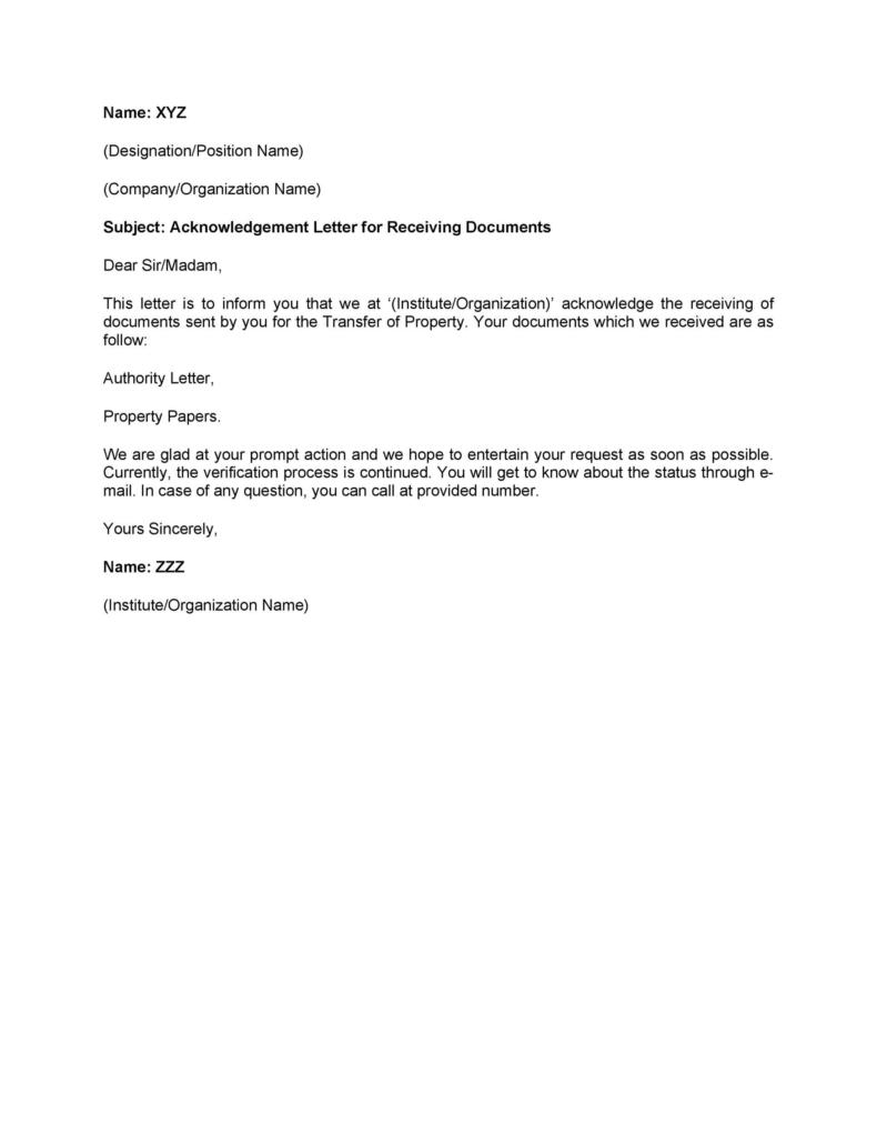 41 Best Acknowledgement Samples Examples TemplateLab acknowledgement-of-termination-letter-vrogue-co