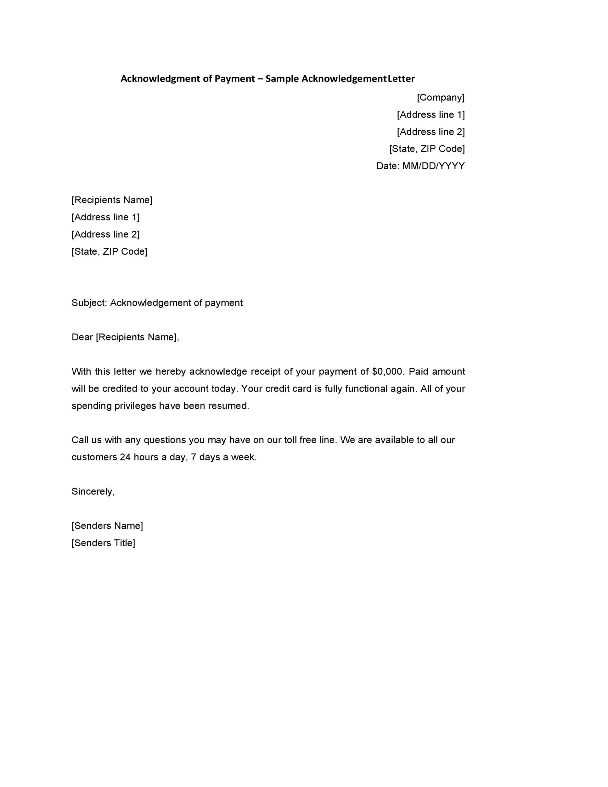 Acknowledgement Letter For Thesis from templatelab.com