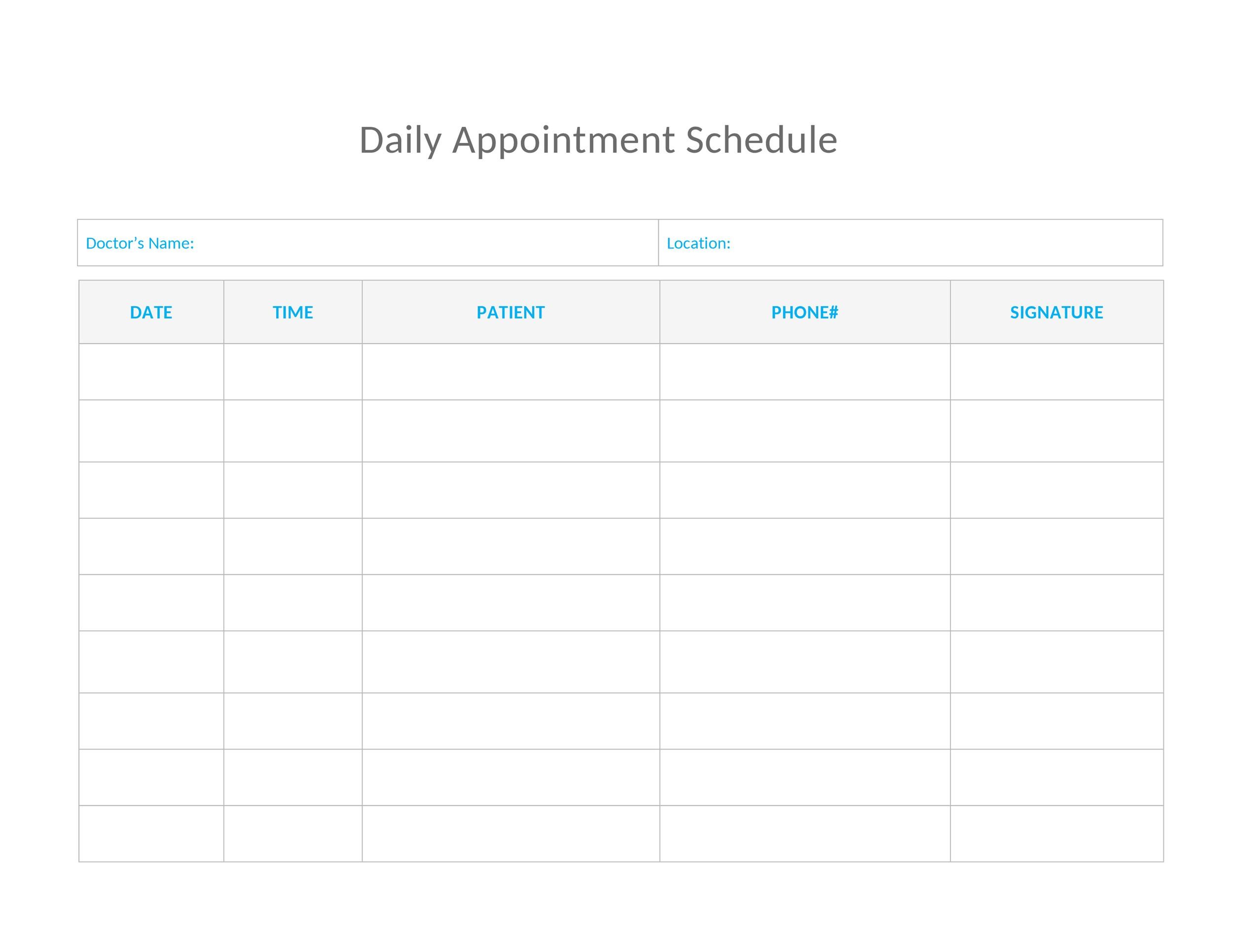 6-appointment-calendar-templates-free-sample-example-format-download