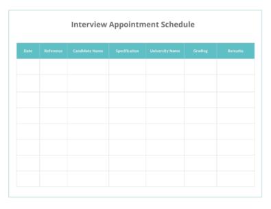 appointment scheduler jobs
