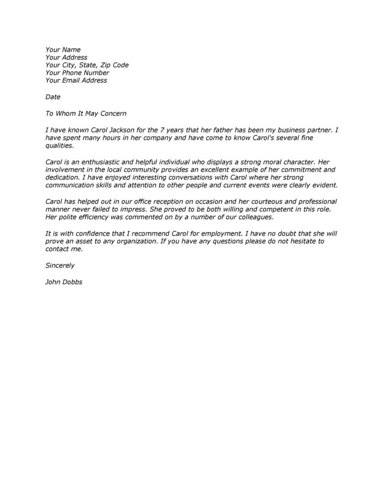 good character witness letter good character witness letter