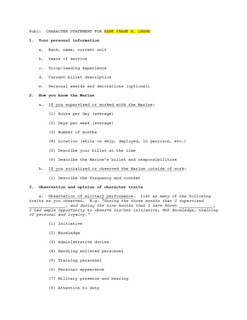 good character witness letter good character witness letter