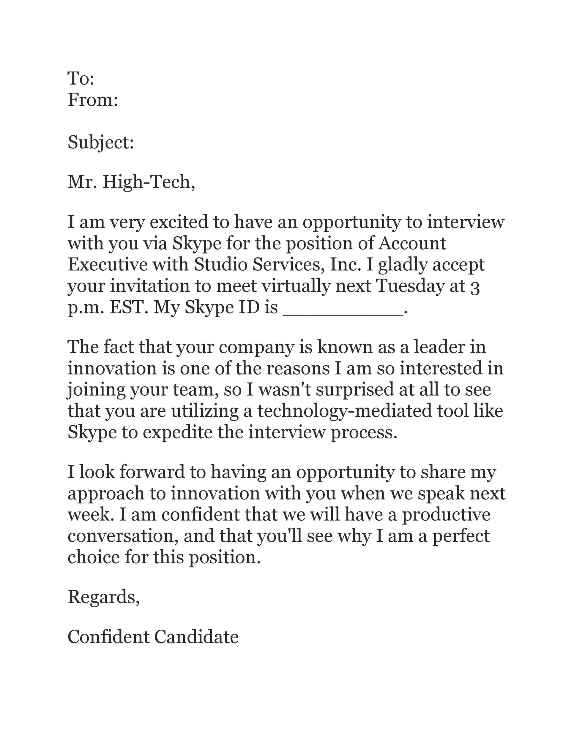 How to Respond to an Interview Request (Email Samples) – Career