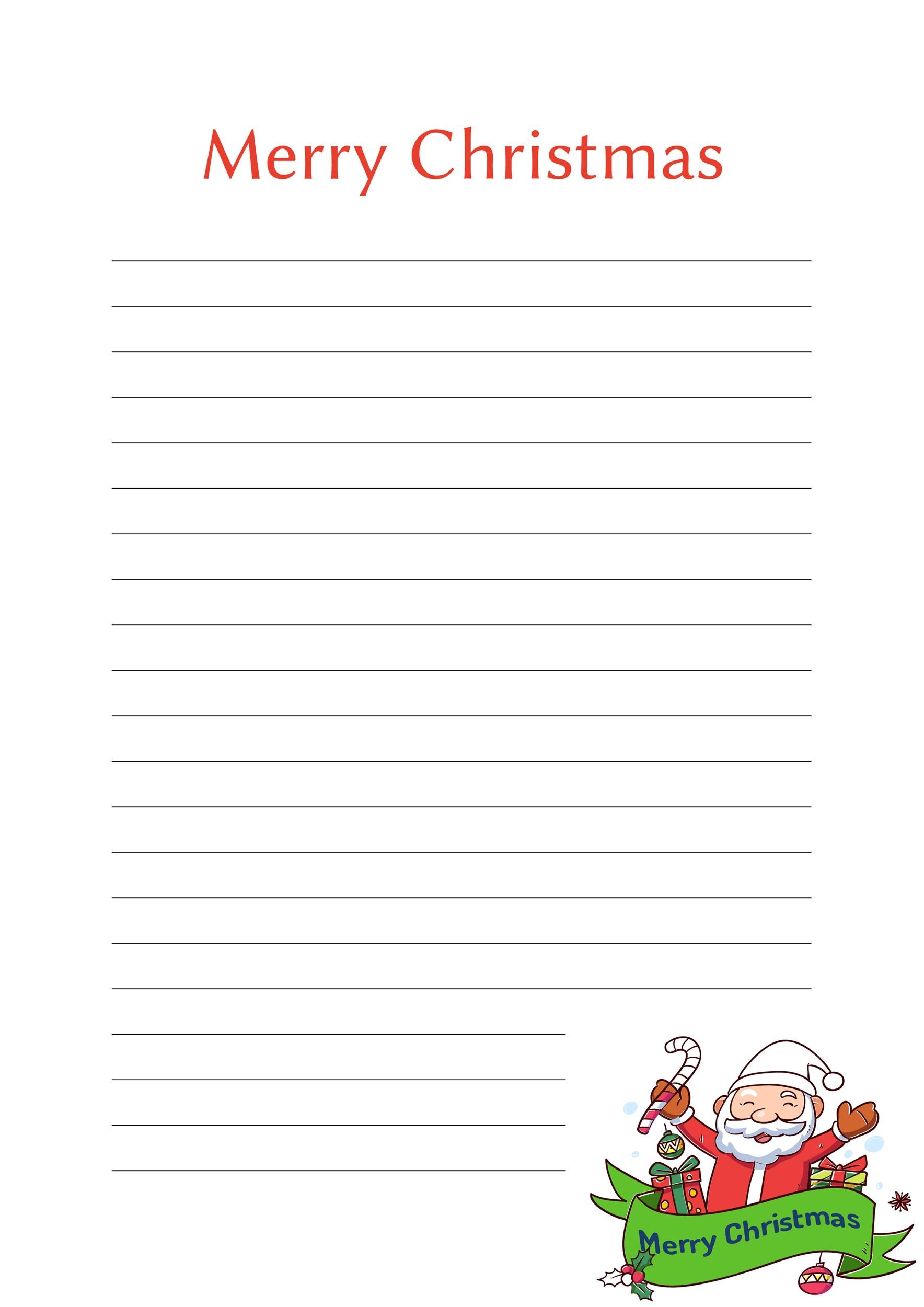 Free lined paper template 15