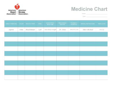 40 Great Medication Schedule Templates (+Medication Calendars)