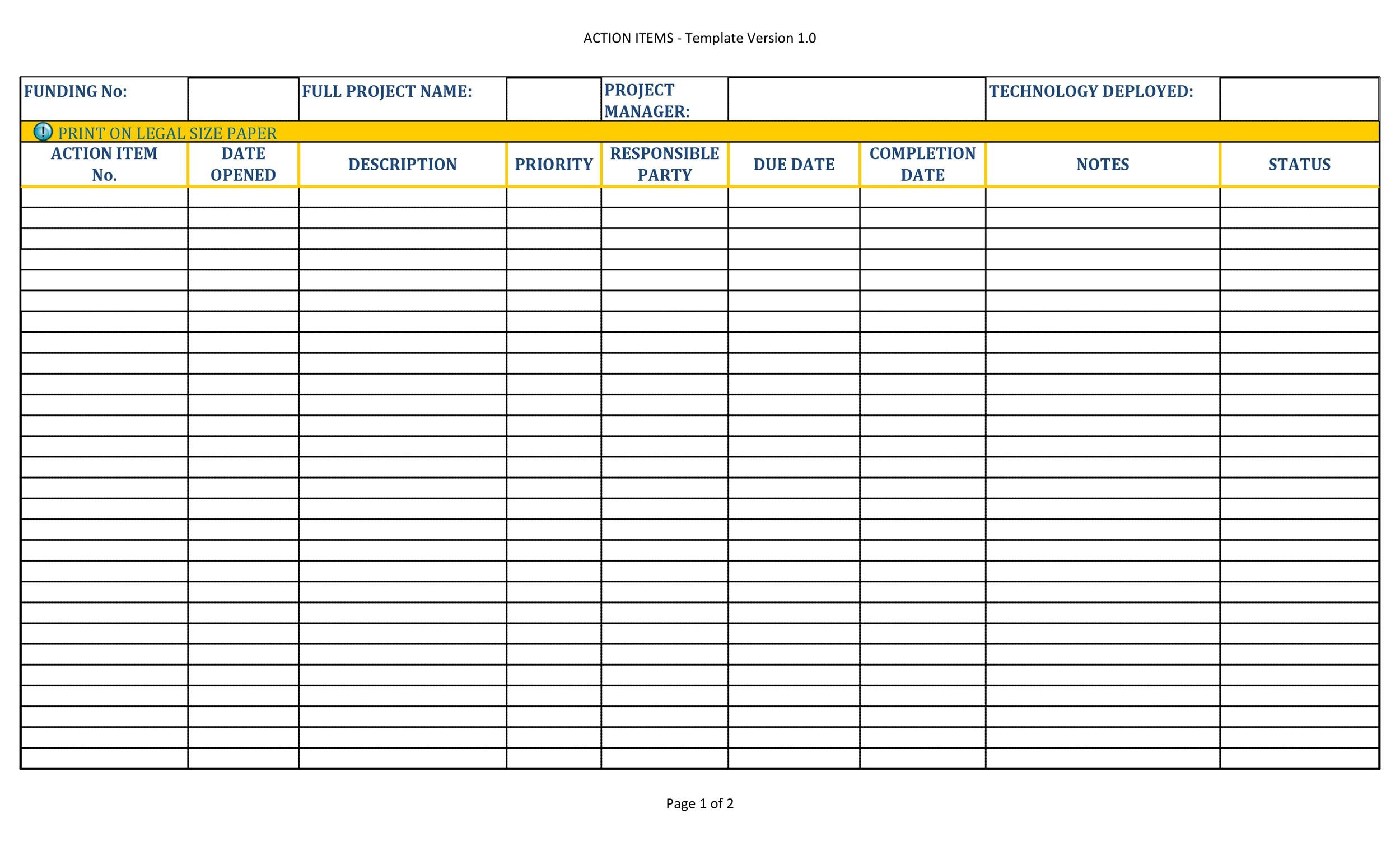 assignment tracking template
