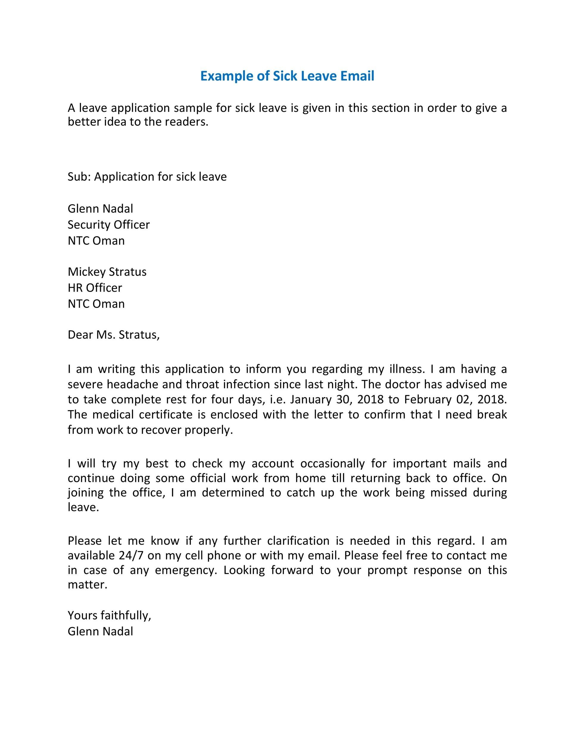 sample-sick-leave-letter-to-class-teacher-collection-letter-template-collection