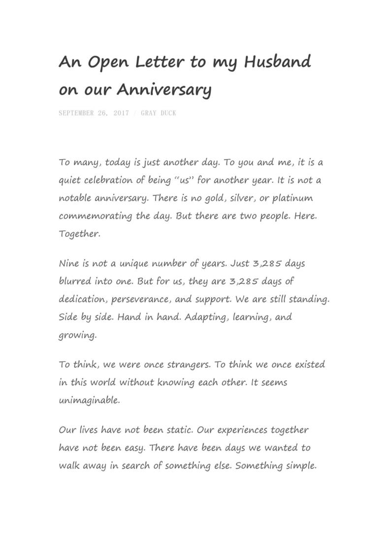 50 Romantic Anniversary Letters (for him or her) ᐅ TemplateLab