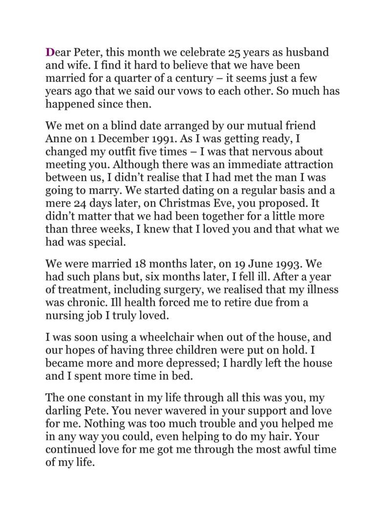 50 Romantic Anniversary Letters (for him or her) ᐅ TemplateLab