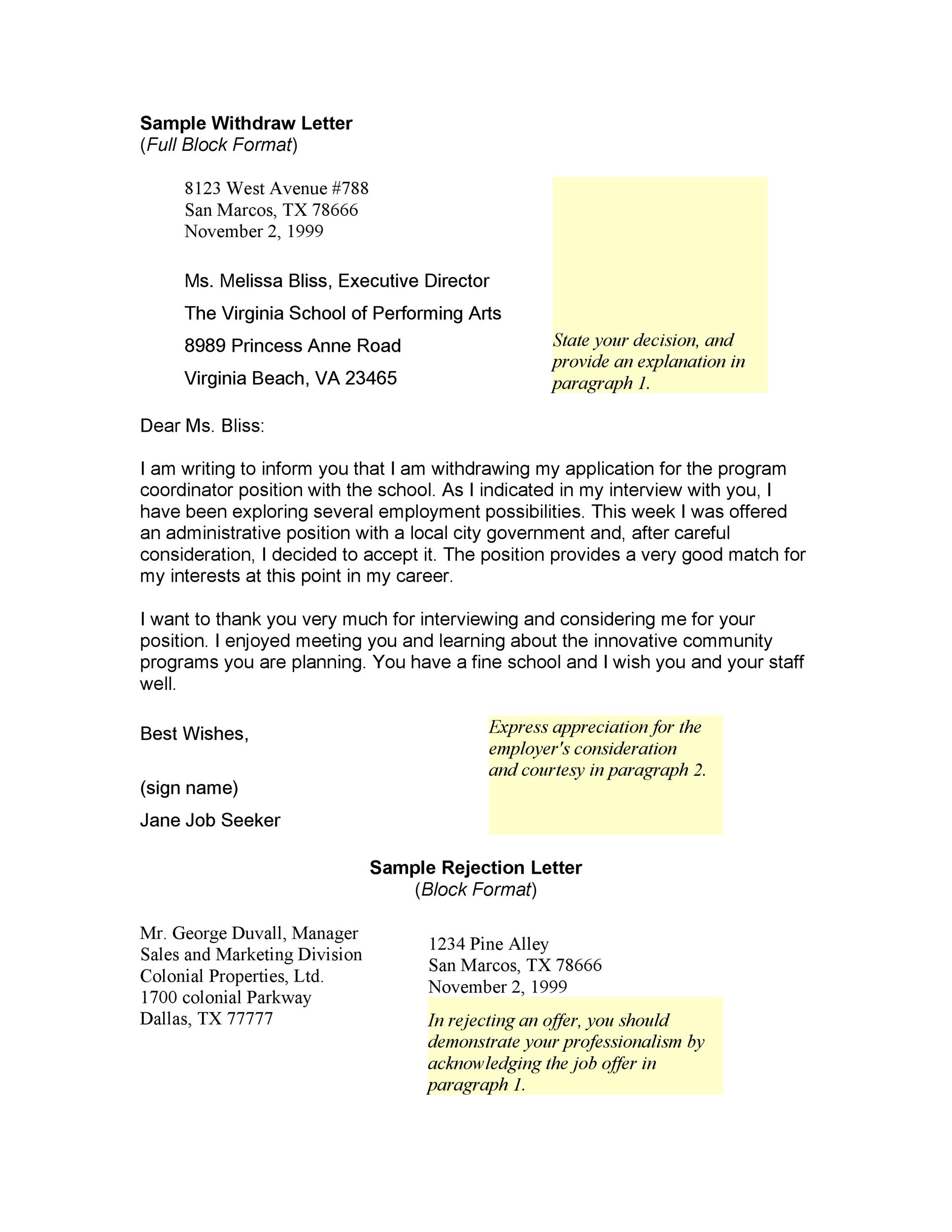 Sap Appeal Letter Format from templatelab.com