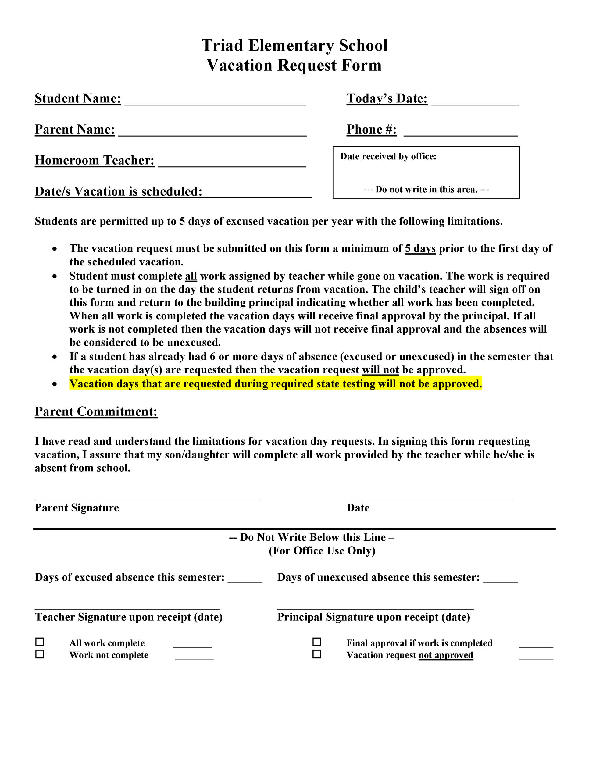 50-professional-employee-vacation-request-forms-word-templatelab