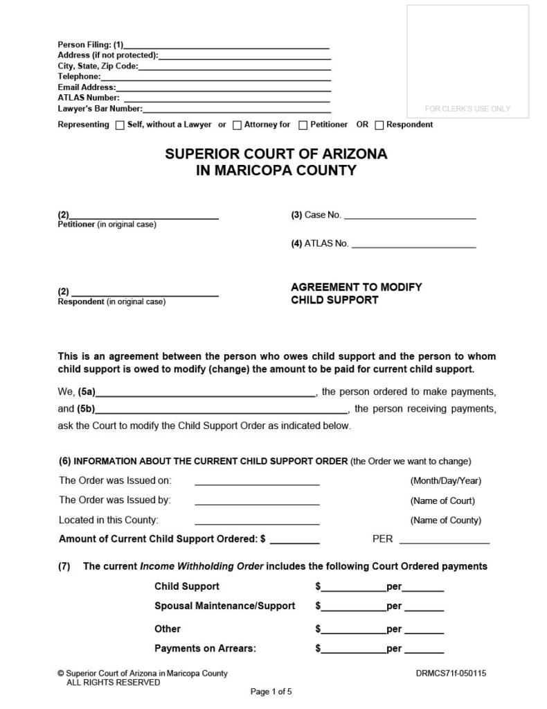 32 Free Child Support Agreement Templates (PDF & MS Word)