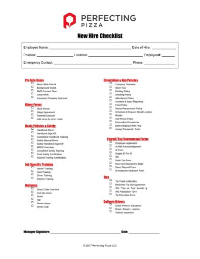 50 Useful New Hire Checklist Templates & Forms ᐅ TemplateLab
