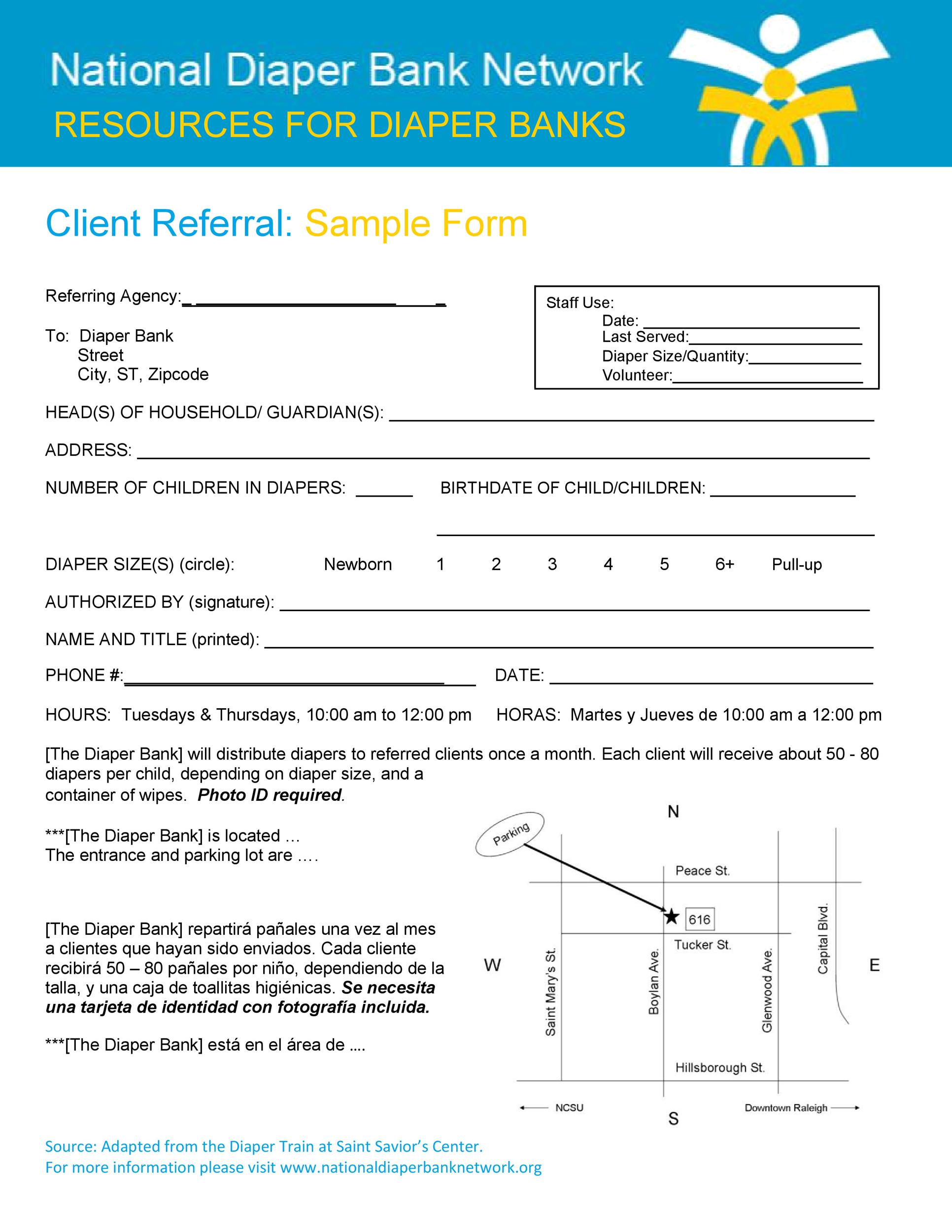 Free referral form template 03