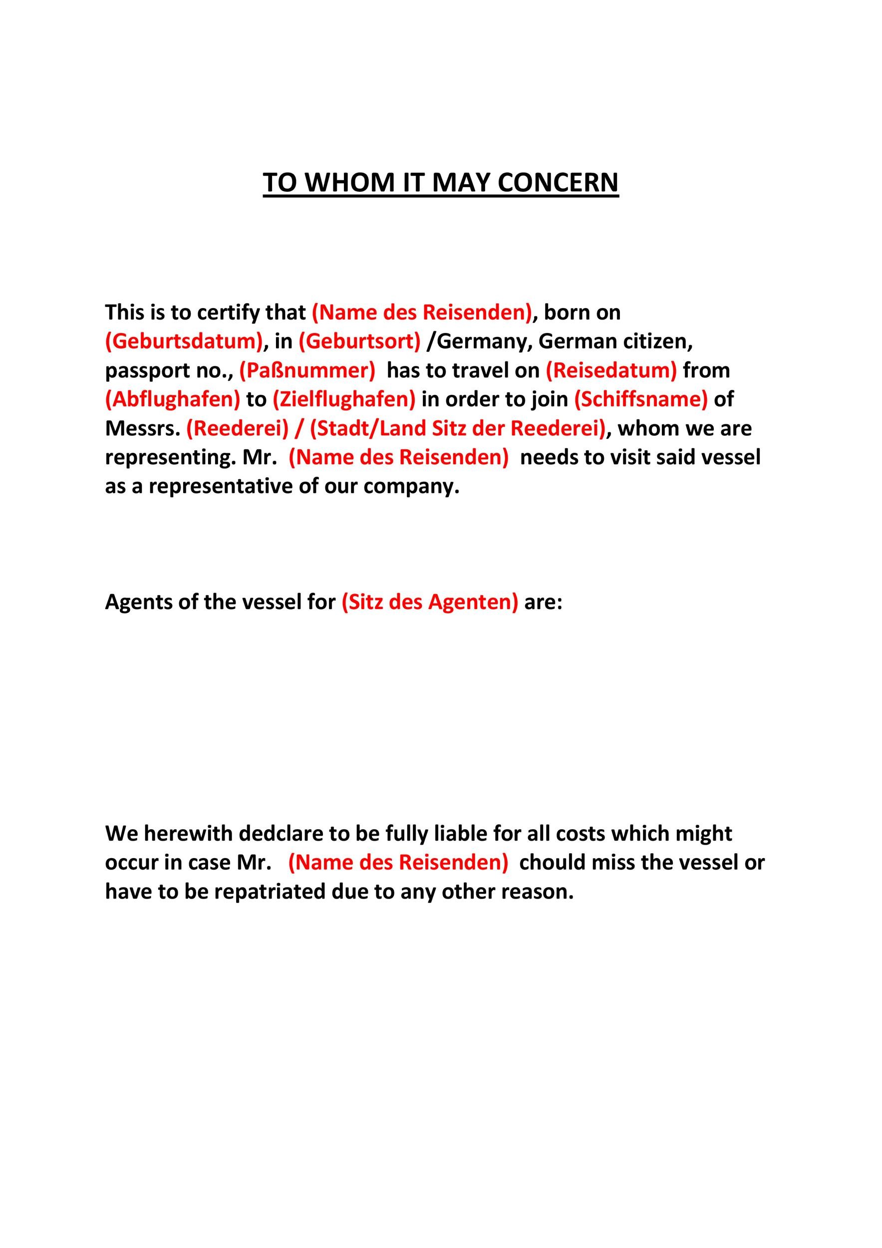 To Whom It May Concern Capitalization Cover Letter from templatelab.com