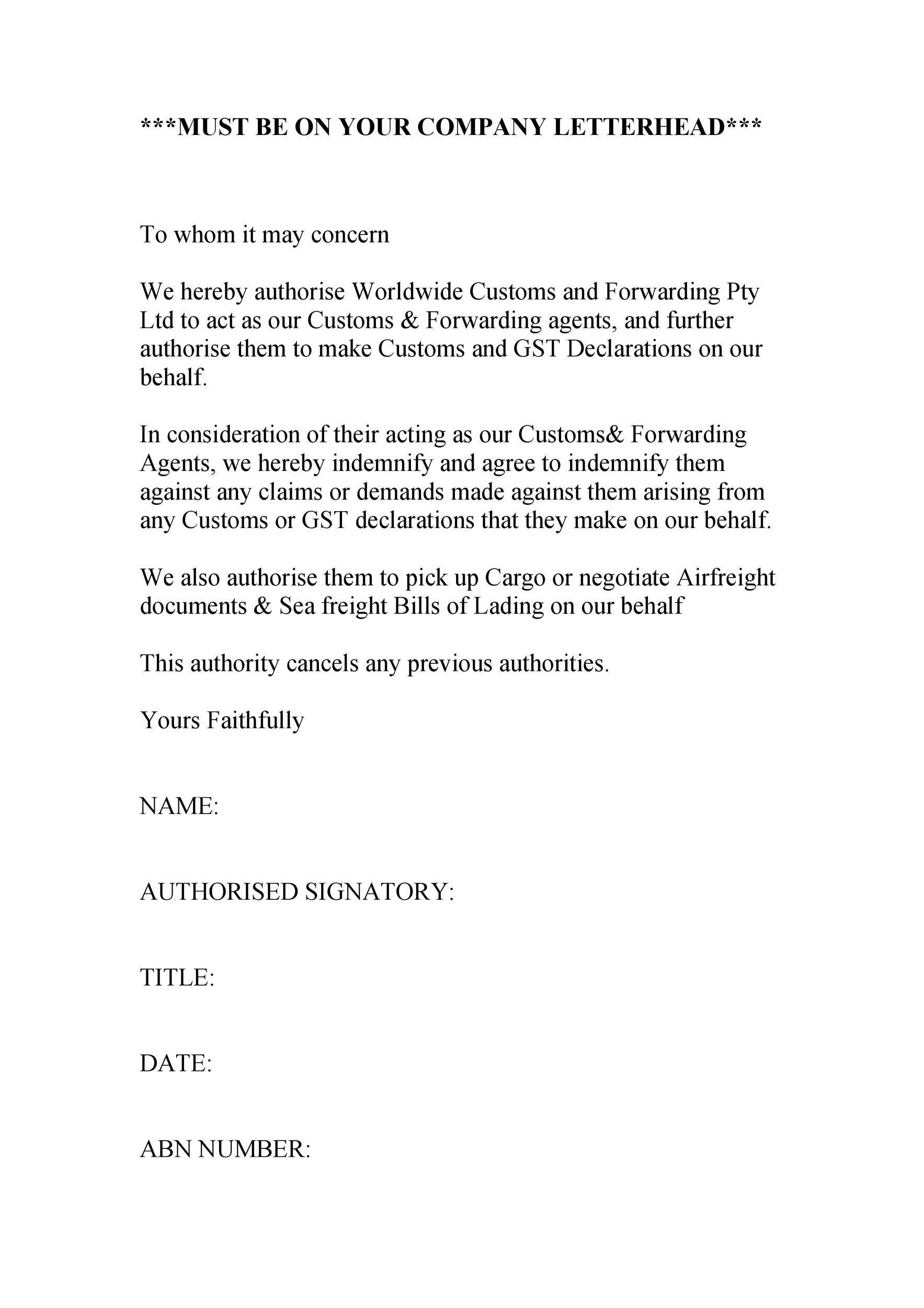 To Whom It May Concern Letter Template Pdf Download Letter Template