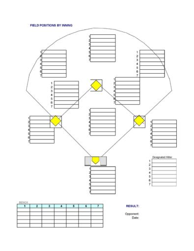 33 Printable Baseball Lineup Templates Free Download ᐅ TemplateLab 33 Printable Baseball Lineup Templates Free Download ᐅ TemplateLab
