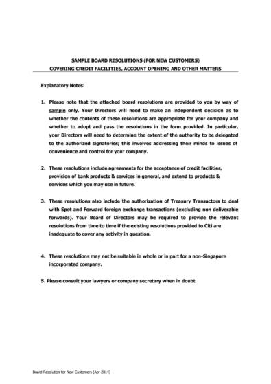 51 Best Board Resolution Templates & Samples ᐅ TemplateLab