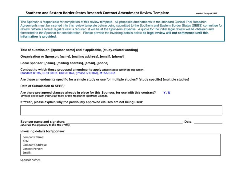 44 Professional Contract Amendment Templates Samples ᐅ TemplateLab 44 Professional Contract Amendment Templates Samples ᐅ TemplateLab