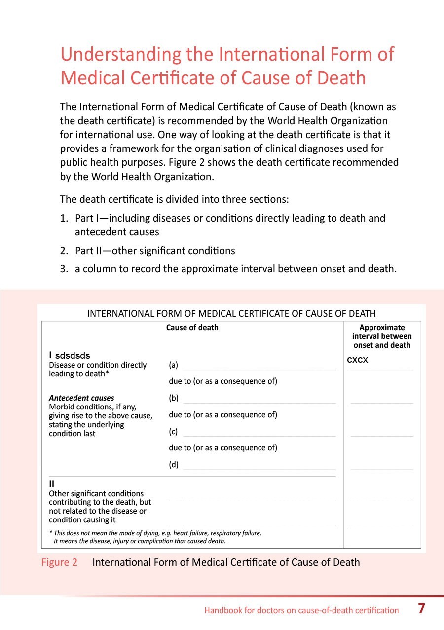 Free death certificate template 30