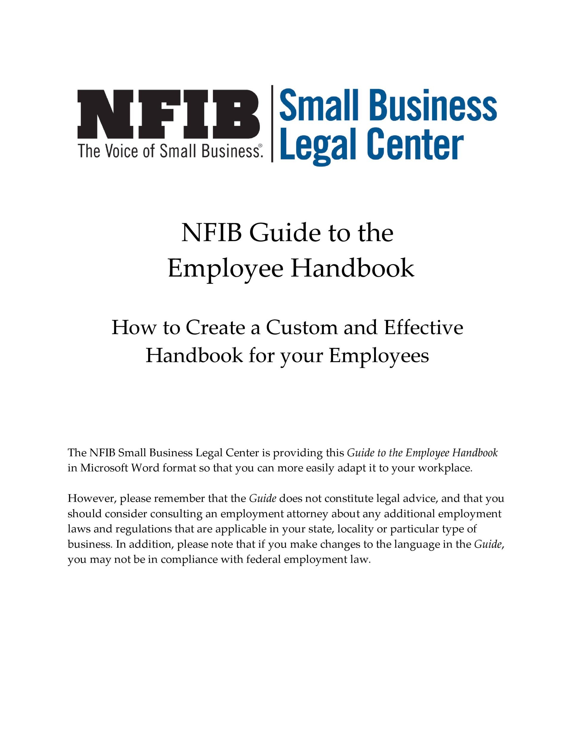 42 Best Employee Handbook Templates & Examples ᐅ TemplateLab