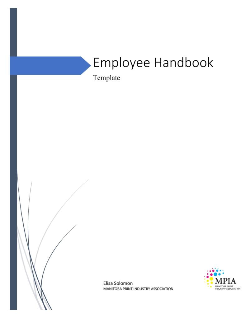 Digital Handbook Template