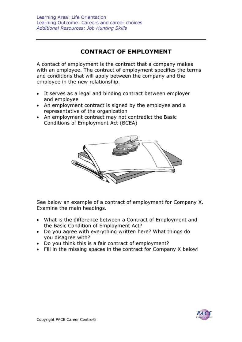 50 Readytouse Employment Contracts (Samples & Templates) ᐅ