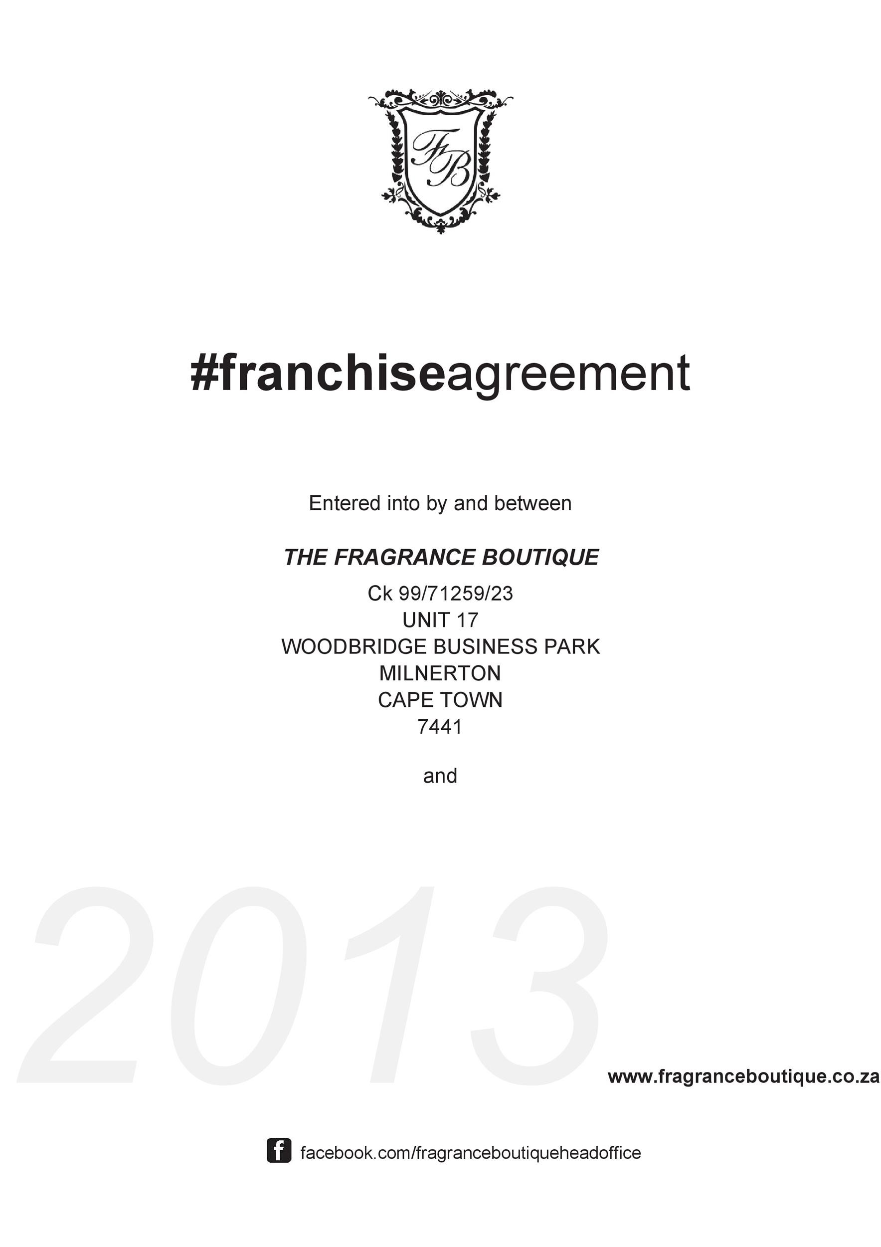 Free franchise agreement 25