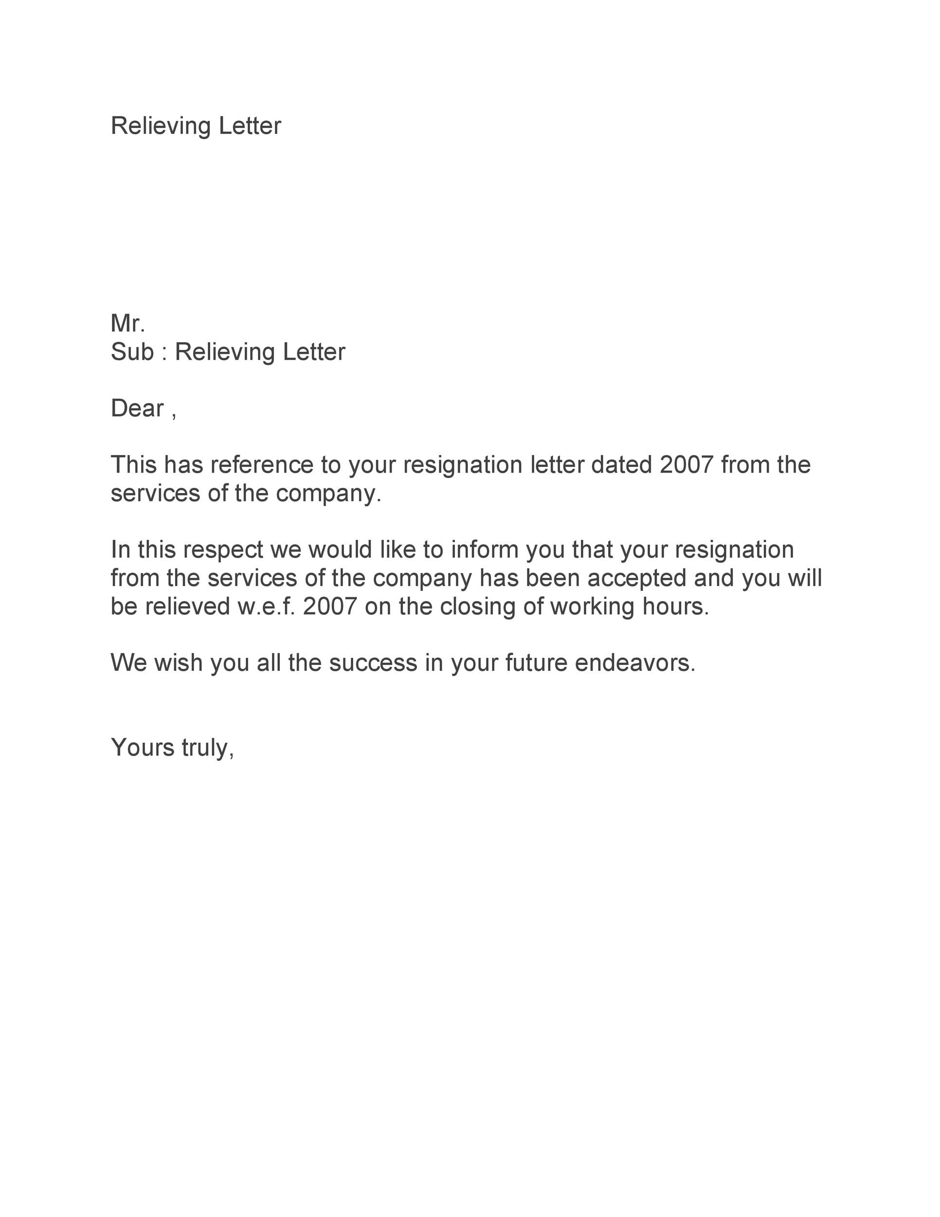 Law Firm Resignation Letter from templatelab.com
