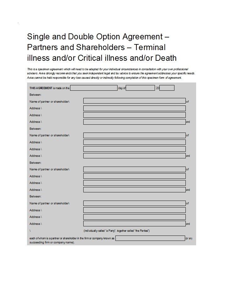 Free shareholder agreement 30