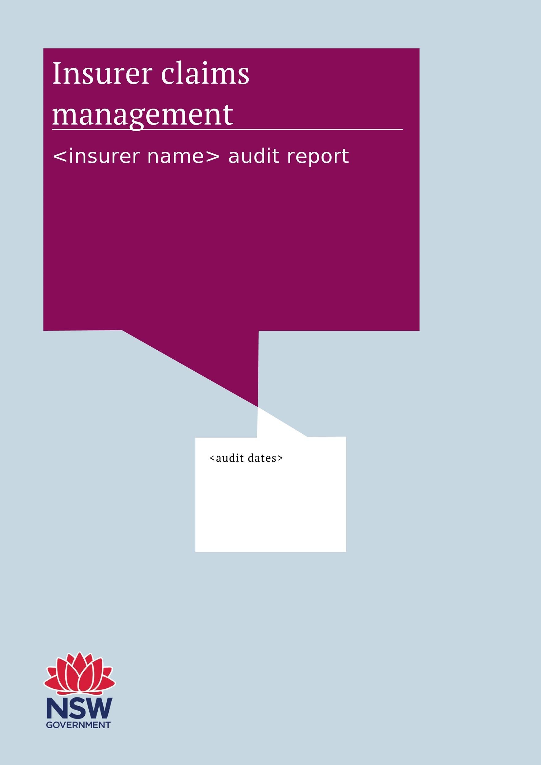 Free audit report template 32