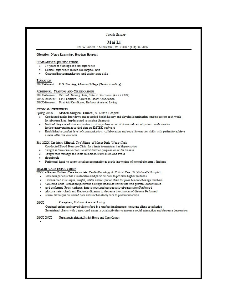 Free college resume template 20