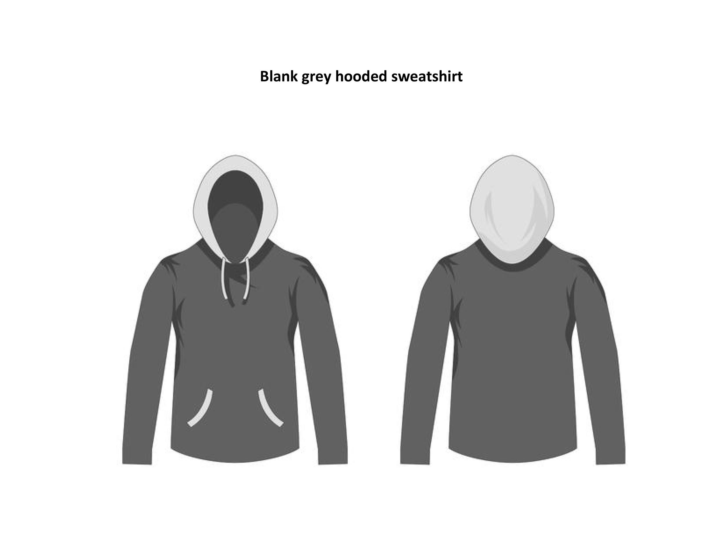 Free hoodie template 26