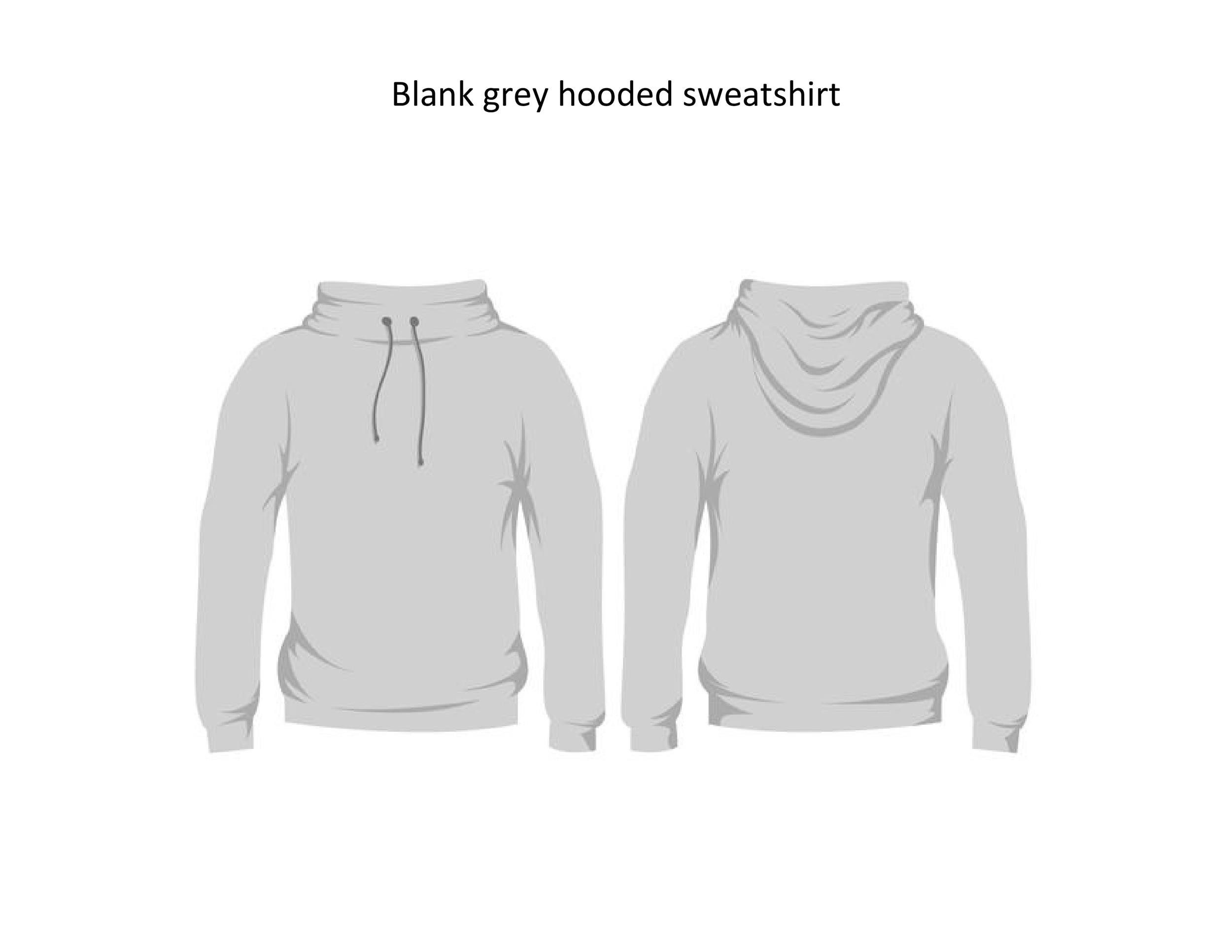Free hoodie template 35