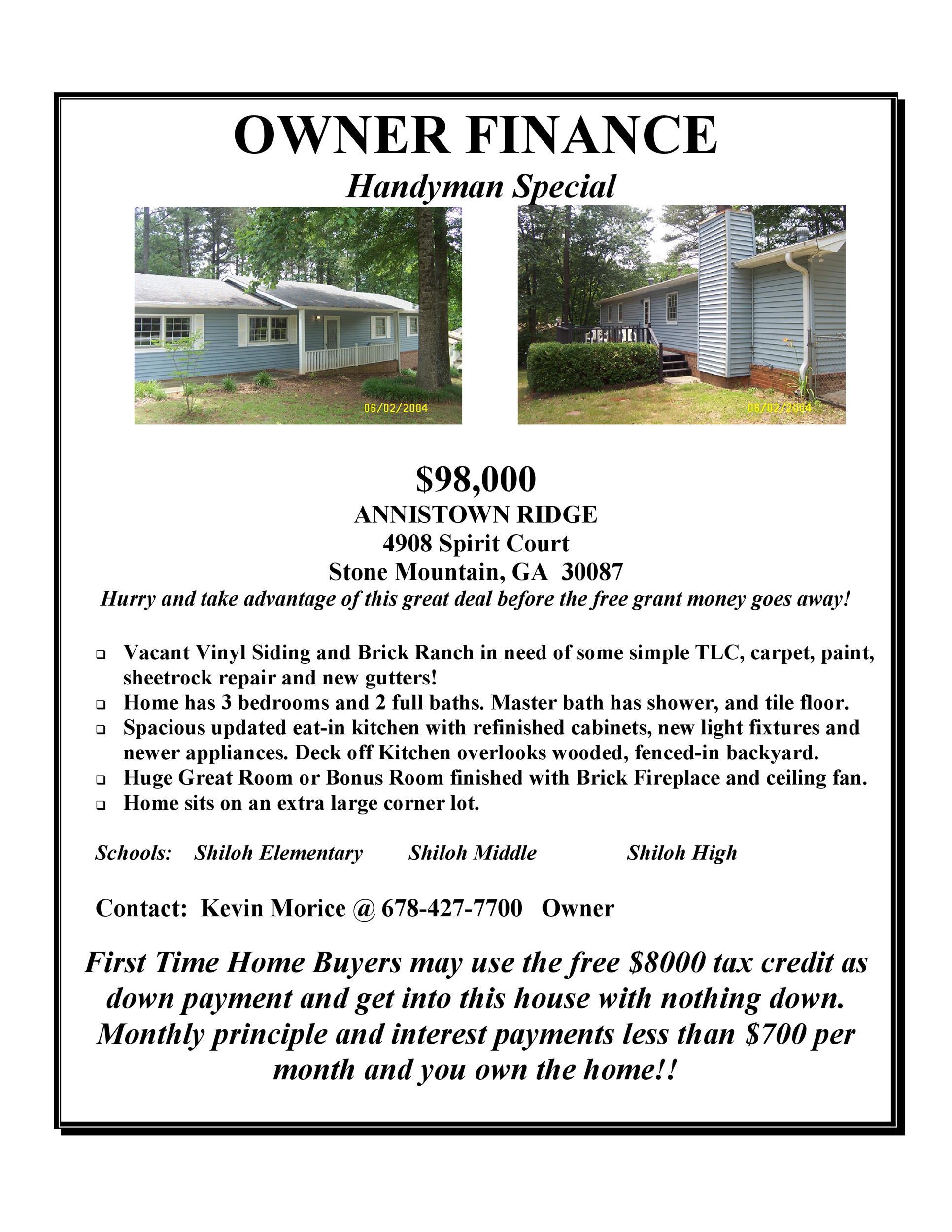 Free house for sale flyer 40