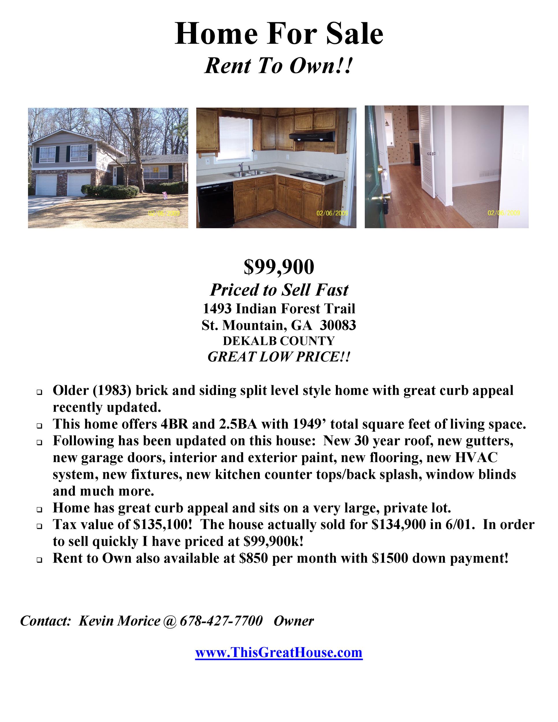 Free house for sale flyer 41