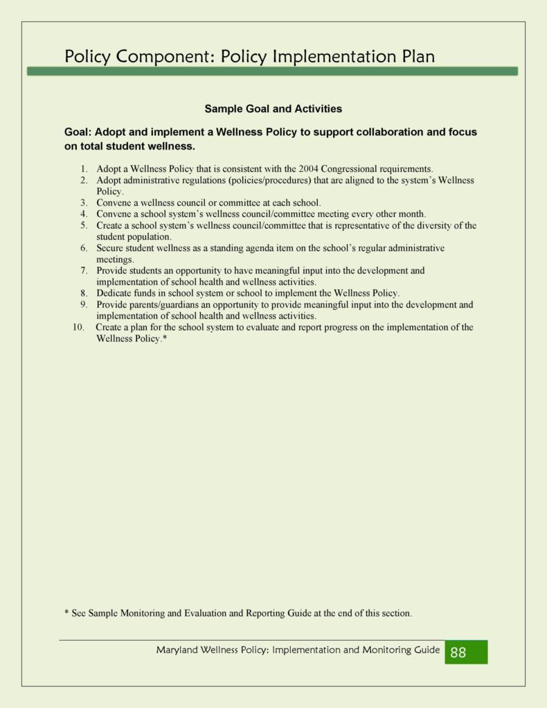 43 Step-by-Step Implementation Plan Templates ᐅ TemplateLab