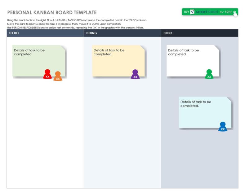 25 Printable Kanban Card Templates (&amp; How to use them) ᐅ TemplateLab