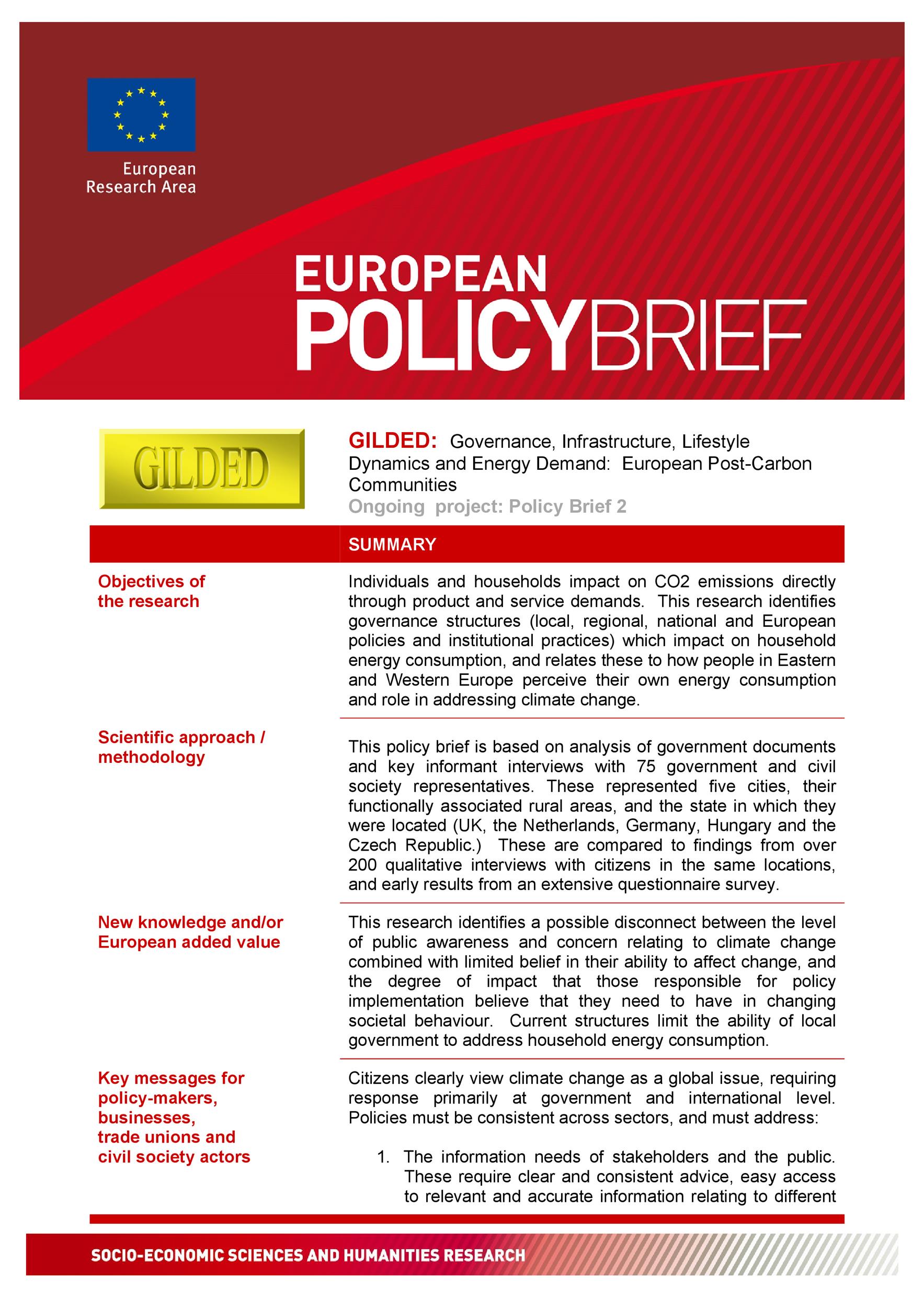 Free policy brief template 29