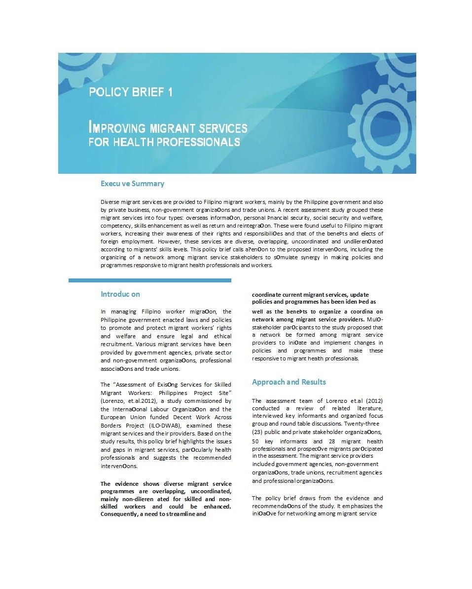 Free policy brief template 36