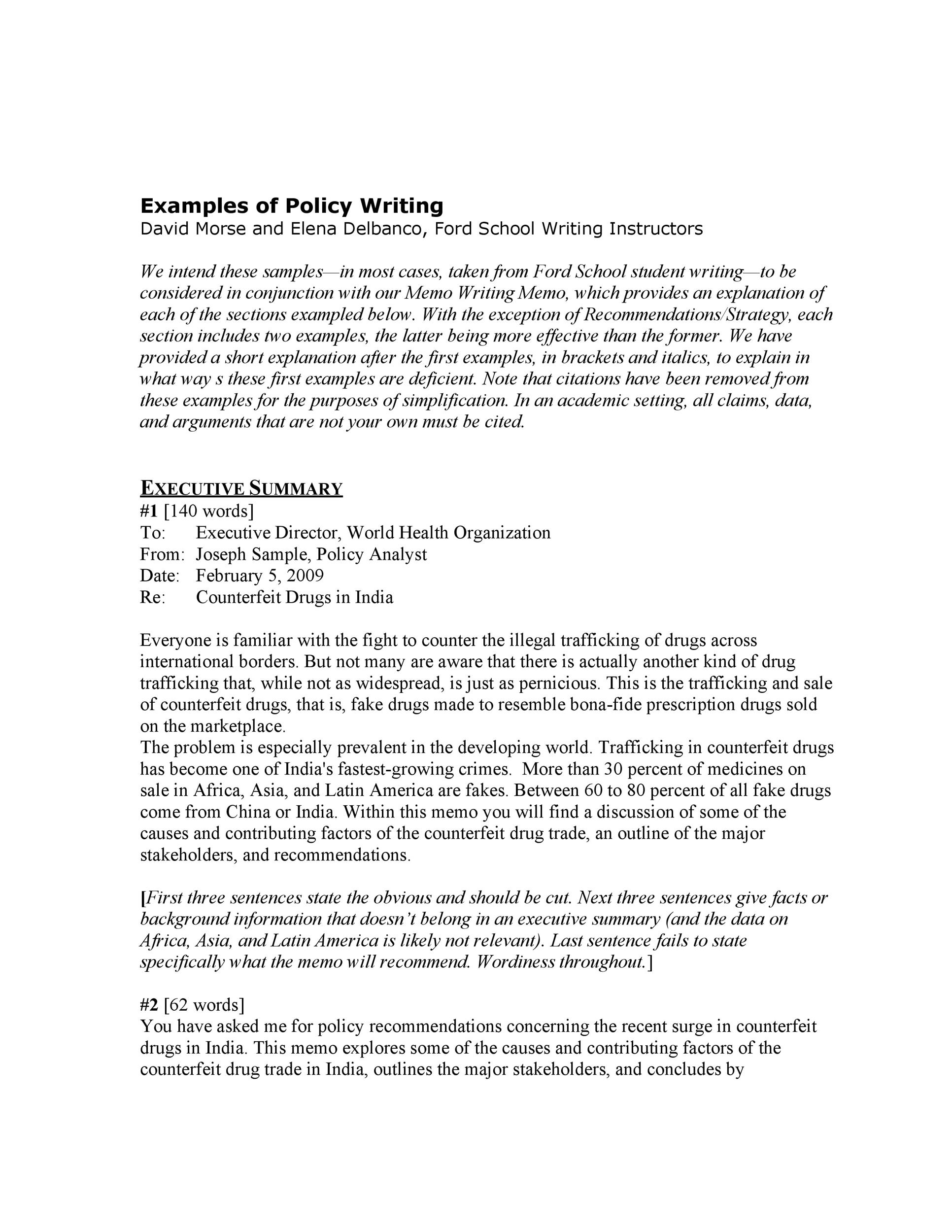 Free policy proposal template 14