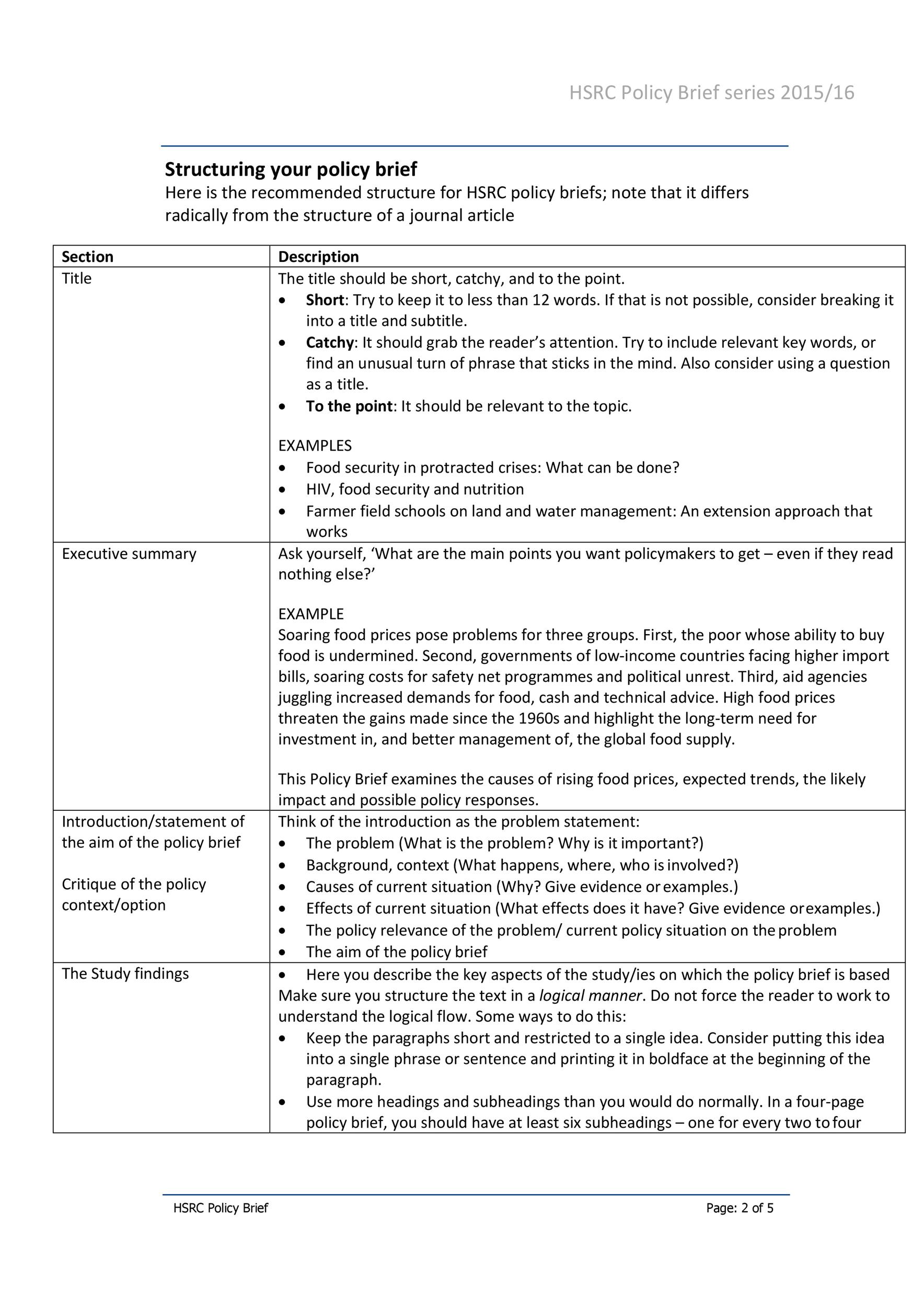Free policy proposal template 15