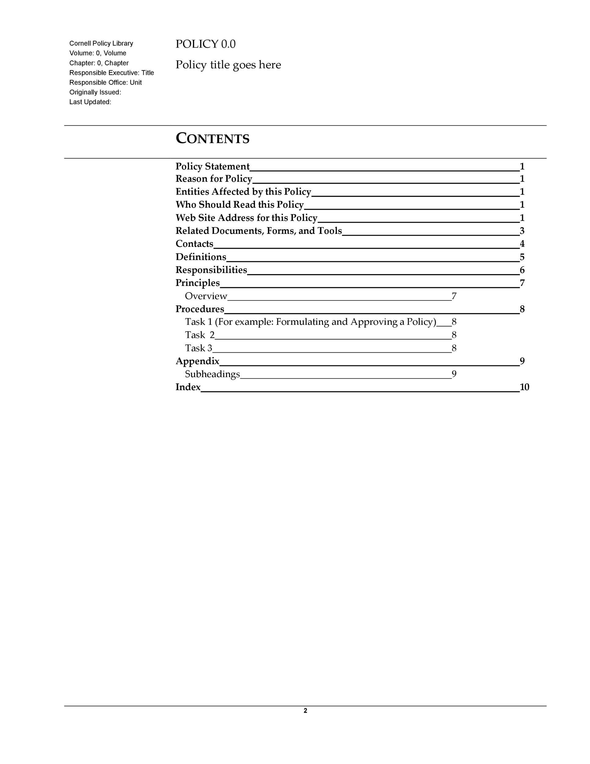 Free policy proposal template 16