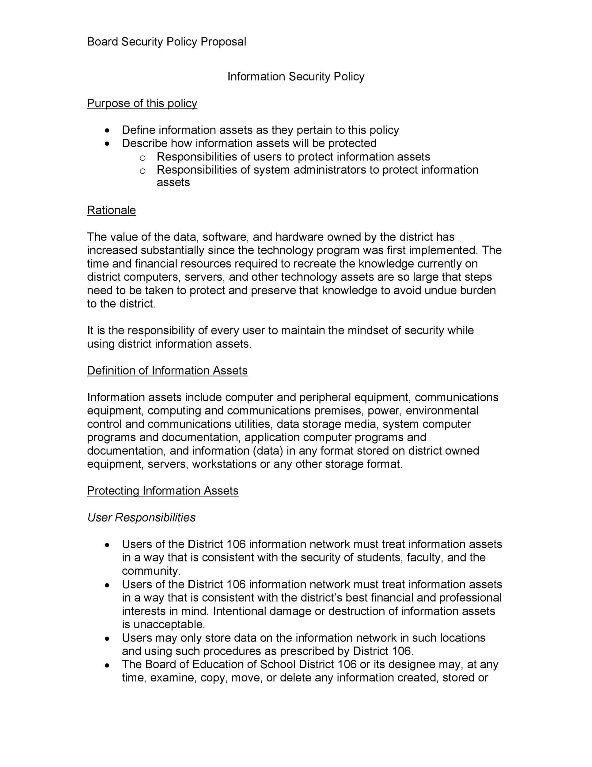 Free policy proposal template 25